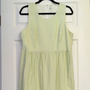 crown & ivy - Seersucker Fit & Flare Dress